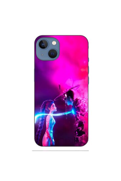 OEM Husa compatibila cu Apple iPhone 13 Silicon Gel Tpu Model KPop Demon Hunt...