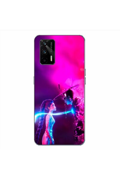 OEM Калъф, съвместим с Realme GT, силиконов гел TPU, с десен KPop Demon Hunte...