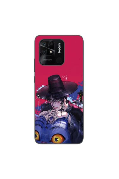 OEM Husa compatibila cu Xiaomi Redmi 10C Silicon Gel Tpu Model KPop Demon Hun...