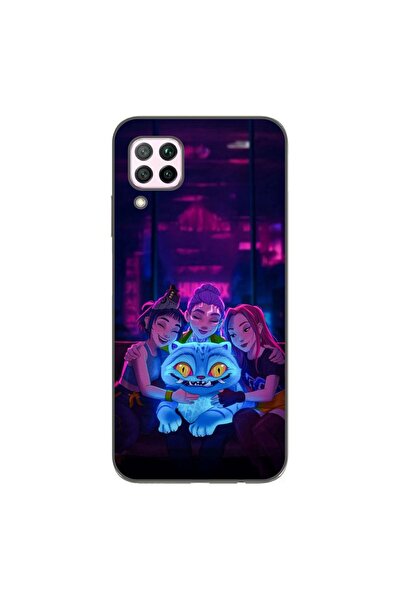 OEM Husa compatibila cu Huawei P40 Lite Silicon Gel Tpu Model KPop Demon Hunt...