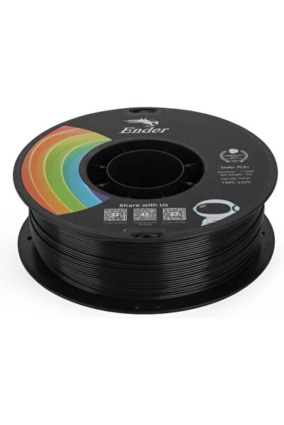 Creality Creality3D EN PLA Νήμα Εκτυπωτή 3D 1.75mm Μαύρο 1kg Κωδικός: 3301010306