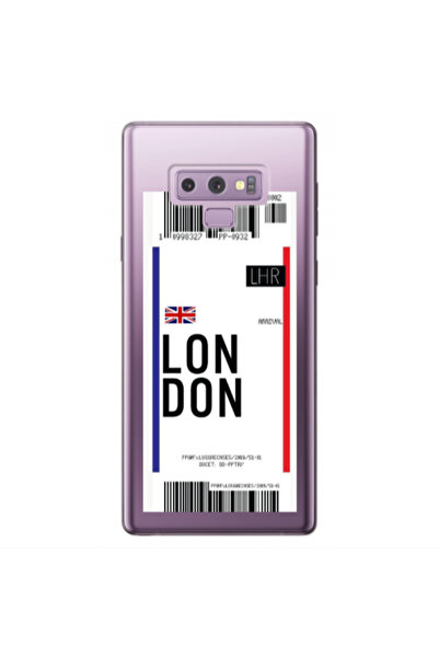 Other Samsung Note 9 London Arrival Transparent Silicone TPU Θήκη
