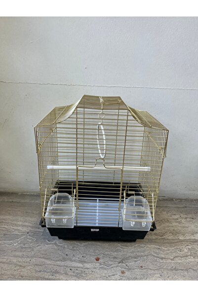 Petshop Pirinç Kuş Kafesi- yemlik tünek ve salıncak hediyeli.
