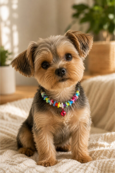 Handmade Cat & Dog Necklace Colorful