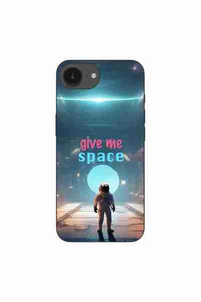 OEM Case compatible with Apple iPhone 16e Silicone Gel Tpu Model Give Me Space