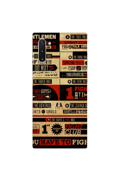 Other Samsung Note 10 Plus Night at Transparent Silicone TPU Θήκη