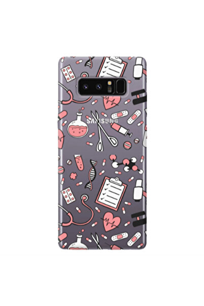 Other Samsung Note 8 Laboratory Transparent Silicone TPU Θήκη