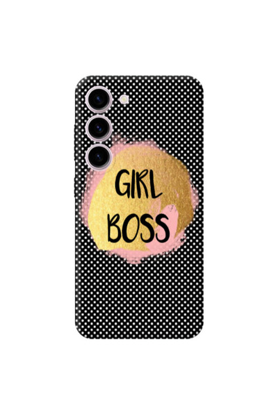 Other Samsung S23 Girl boss make up Transparent Silicone TPU Θήκη