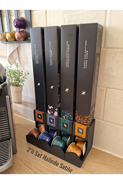 mekatris3d Mekatris Nespresso Uyumlu Orijinal Kapsül Kahve Tutucu ve Standı -...