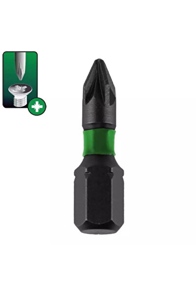 DEDRA EXIM Impact bits Pozidriv PZ2x25mm, 10 pcs