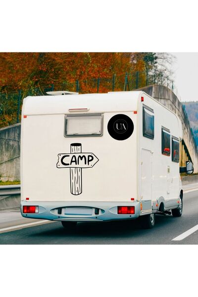 UAStudio Caravan Sticker Camping Sticker 30X50