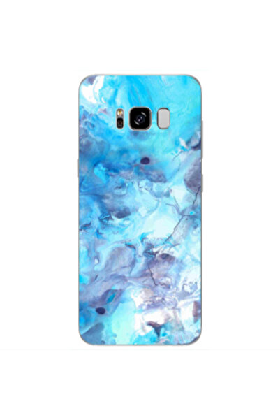 Other Samsung S8 Plus Marble Clouds Transparent Silicone TPU Θήκη
