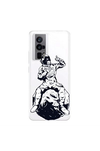 Other Xiaomi Poco F5 Pro ice cream in space Transparent Silicone TPU Θήκη