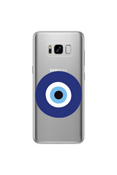 Other Samsung S8 Plus Evil eye bead Transparent Silicone TPU Θήκη