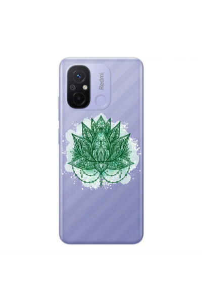Other Xiaomi Redmi 12C Witch leaf Transparent Silicone TPU Θήκη