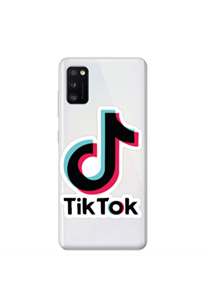 Other Samsung A41 Tik Tok Transparent Silicone TPU Θήκη
