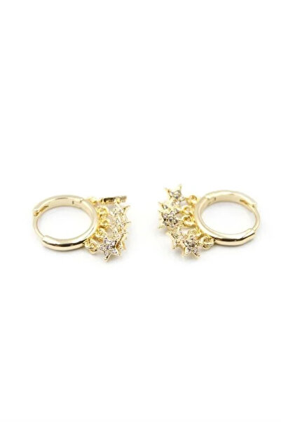 Marsilyan Nvdn- Ieg - Star Dangle Earrings - Gold Iegrs-Nvdn1