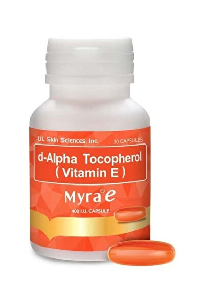 myrah Antioxidant Vitamin E and D-Alpha Tocopherols - 30 Capsules