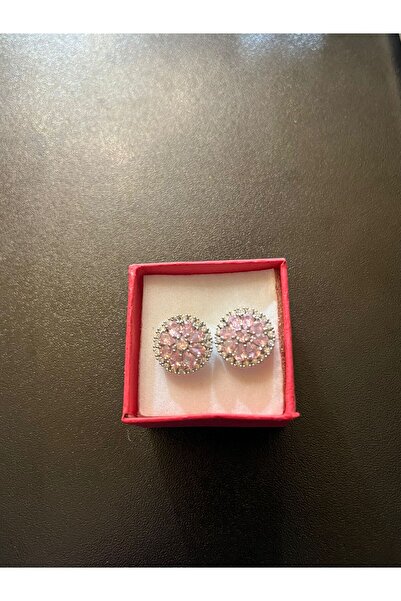eboxluxury Round stainless steel earrings – silver finish