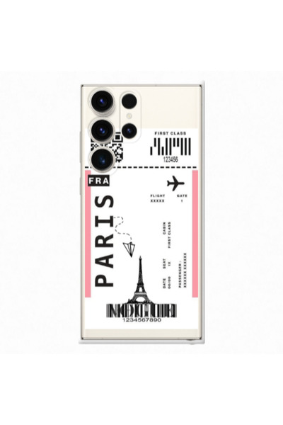 Other Samsung S25 Ultra Paris FRA Transparent Silicone TPU Θήκη