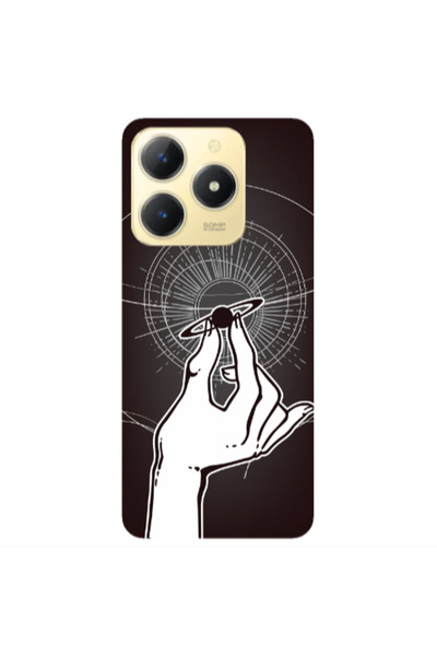 Other Realme C61 The planet in my hand Transparent Silicone TPU Θήκη