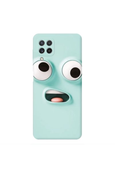 Other Samsung A22 4G Strange face Transparent Silicone TPU Θήκη