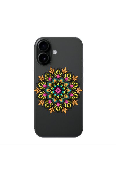 Other Apple Iphone 16 plus Mandala D6 Transparent Silicone TPU Θήκη