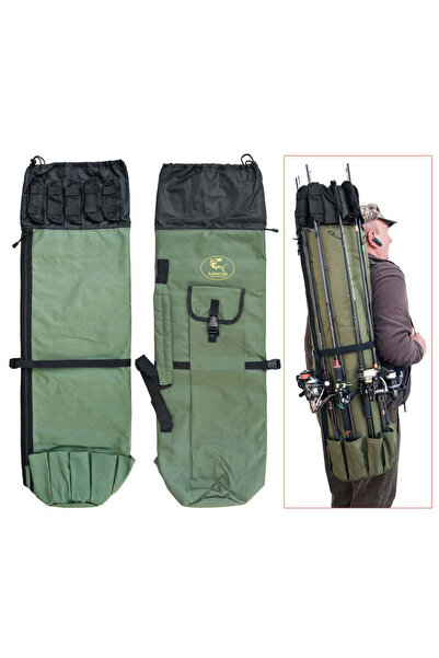 Baracuda Geanta lansete B26, pentru 5 lansete, 115 x 36 cm, verde