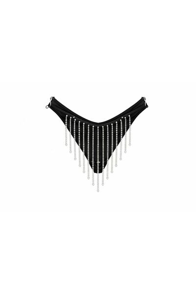 VELVIA Metal Chain Lingerie Waist Belt