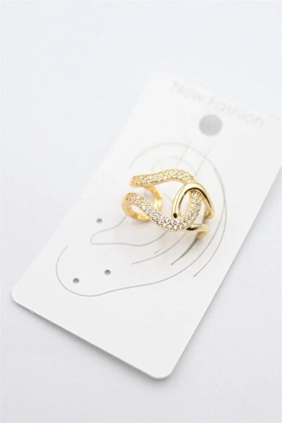 Marsilyan Nvdn- Ieg - Stone-Encrusted Cartilage Earrings - Gold Iegrs-Nvdn1