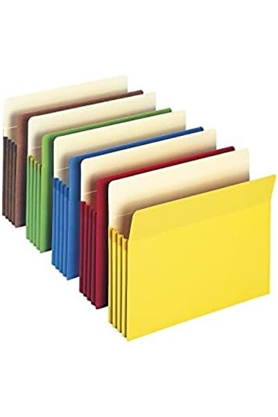 Yıldızan Terra Organik File Pocket, Straight Cut Tab, 3-1/2 Inch Width, Lette...
