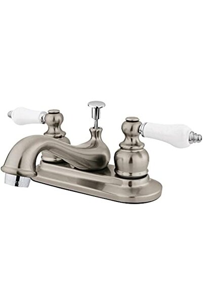 Yıldızan Terra Organik New – Teapot Faucet W/Ceramic + Oak Griffe Abs/Brs -Sa...