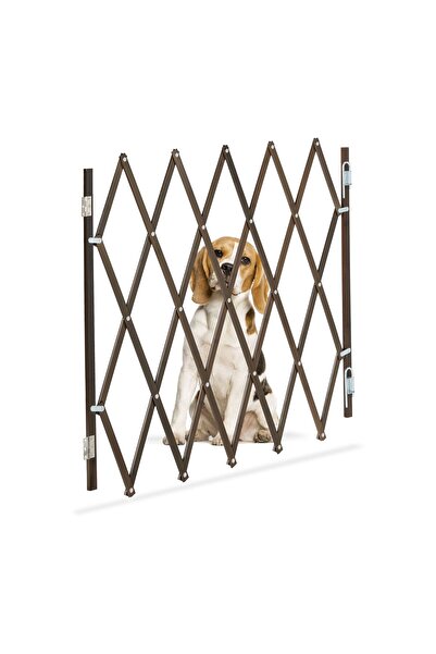 Ayawaska Extendable Dog Safety Gate, Flexible, Bamboo, Protective Barrier for...