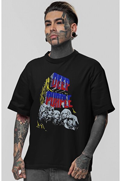 SEVBANO Džepovlja rok metal muzička grupa Deep Purple, štampana unisex majica...
