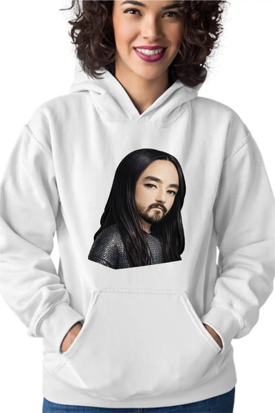 OEM Women's Hoodie Steve Aoki Anime Chibi Cartoon