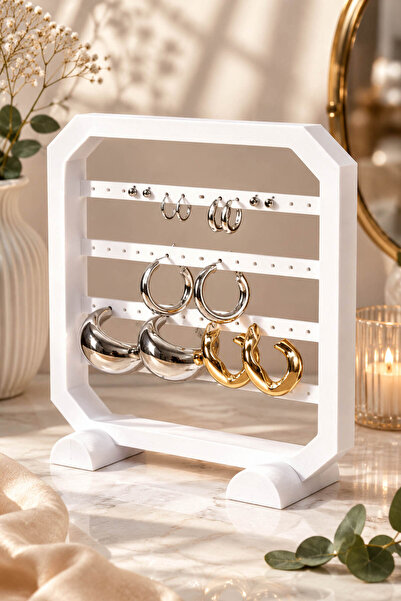 expres hediye Modern Earring Stand Earring Organizer Jewelry Stand Earring Ho...