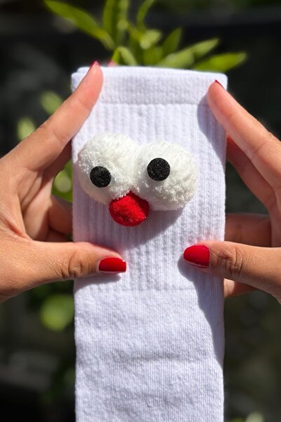LouSocks Pörtlek Gözlü Eğlenceli Çorap