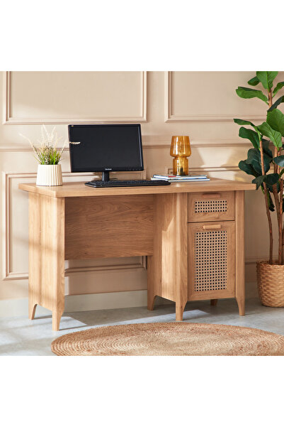 Home Box مكتب دراسة جافا ذو درج واحد وباب