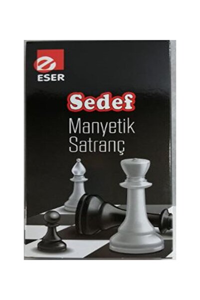 abnturk Manyetik Satranç Takımı Mıknatıslı Tahta ve Taşlar Oyun Sırasında Dev...