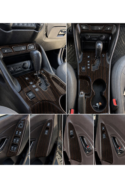 FD Damla Etiket Hyundai İx35 Full Set Koyu Meşe Maun Kaplama