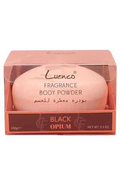 LUENCO بودرة معطرة للجسم مع إسفنجة برائحة جذابه وفواحة وثابته وتحتوي على العط...