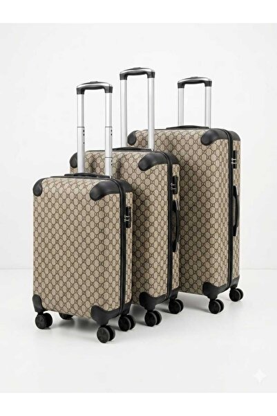 sea gulf Travel Bag Leather 3-Piece Set