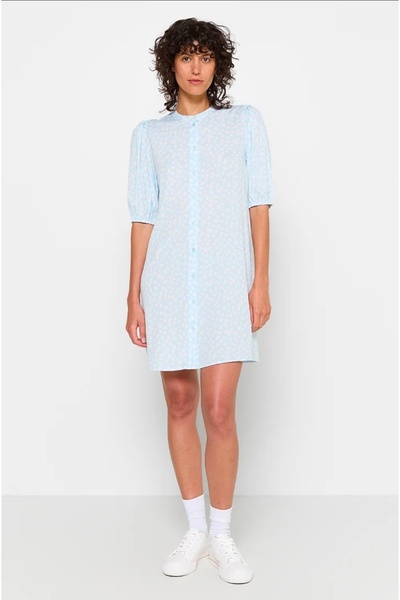 JDY JDY day dress, floral blue – Feminine and airy look, size M