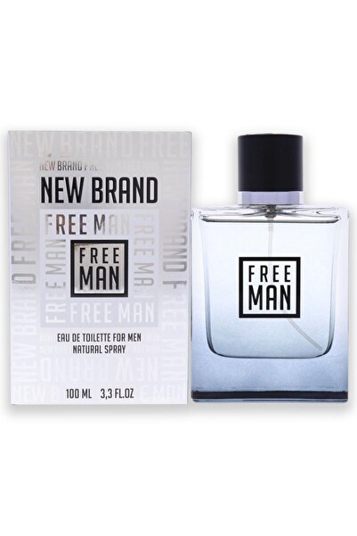 New Brand , Free Man, Eau De Toilette, For Men, 100 ml