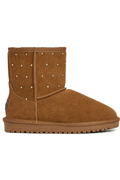 Pepe Jeans δερμάτινο κάμελ Australian boot PLS500002