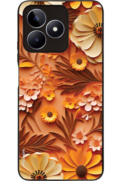 Other Θήκη Sonique Σειράς 3D Λουλουδιών για Realme C51 Realme C53 Realme Note...