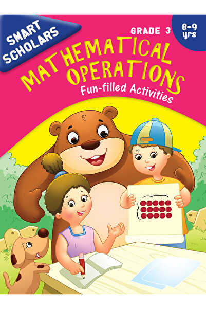 OM BOOKS Om Smart Scholars - Mathematical Operations Grade-3