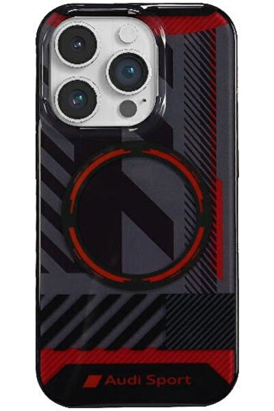 Audi Πίσω Κάλυμμα Πλαστικό Μαύρο (iPhone 14 Pro) Κωδικός: AU-IMLMIP14P-Q5/D2-BK