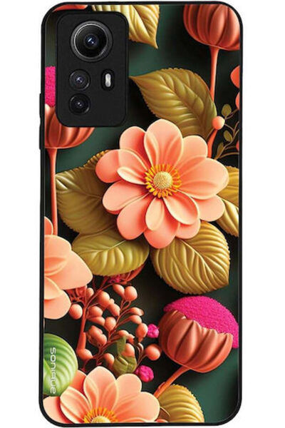 Other Θήκη Sonique Σειράς 3D Λουλουδιών για Xiaomi Redmi Note 12s Σολομί