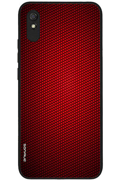 Other Θήκη Sonique Σειράς Carbon για Xiaomi Redmi 9a Redmi 9at Κόκκινο